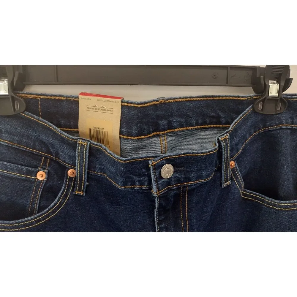 Levi’s 514 Straight Fit Dark Wash Jeans Men’s Size 38x30 Denim Pants